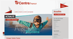 Desktop Screenshot of centrefrance.com